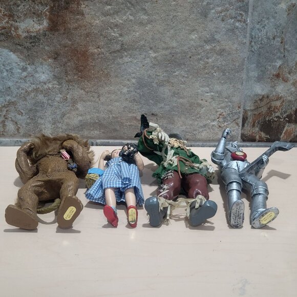 The Wizard of Oz Collection Dorothy Cowardly Lion Scarecrow Tin Man 1998 - Picture 5 of 12